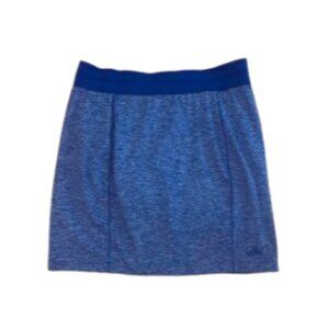 Adidas Blue White Grain Mini Skort Adidas Logo Size XS NWOT